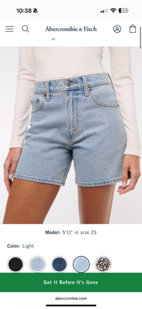 Abercrombie shorts  thumbnail