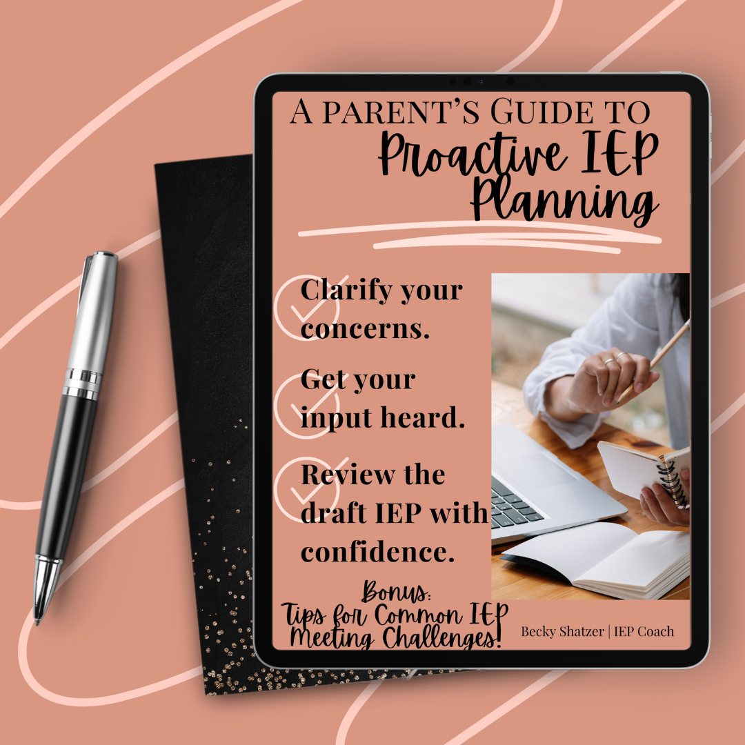 Proactive IEP Planning: Get Your Parent Input Heard thumbnail
