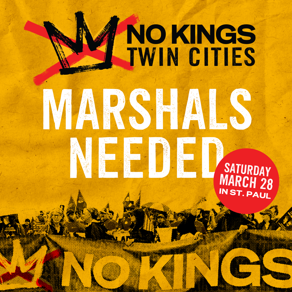 Union Peace Keepers: No Kings March 28th thumbnail