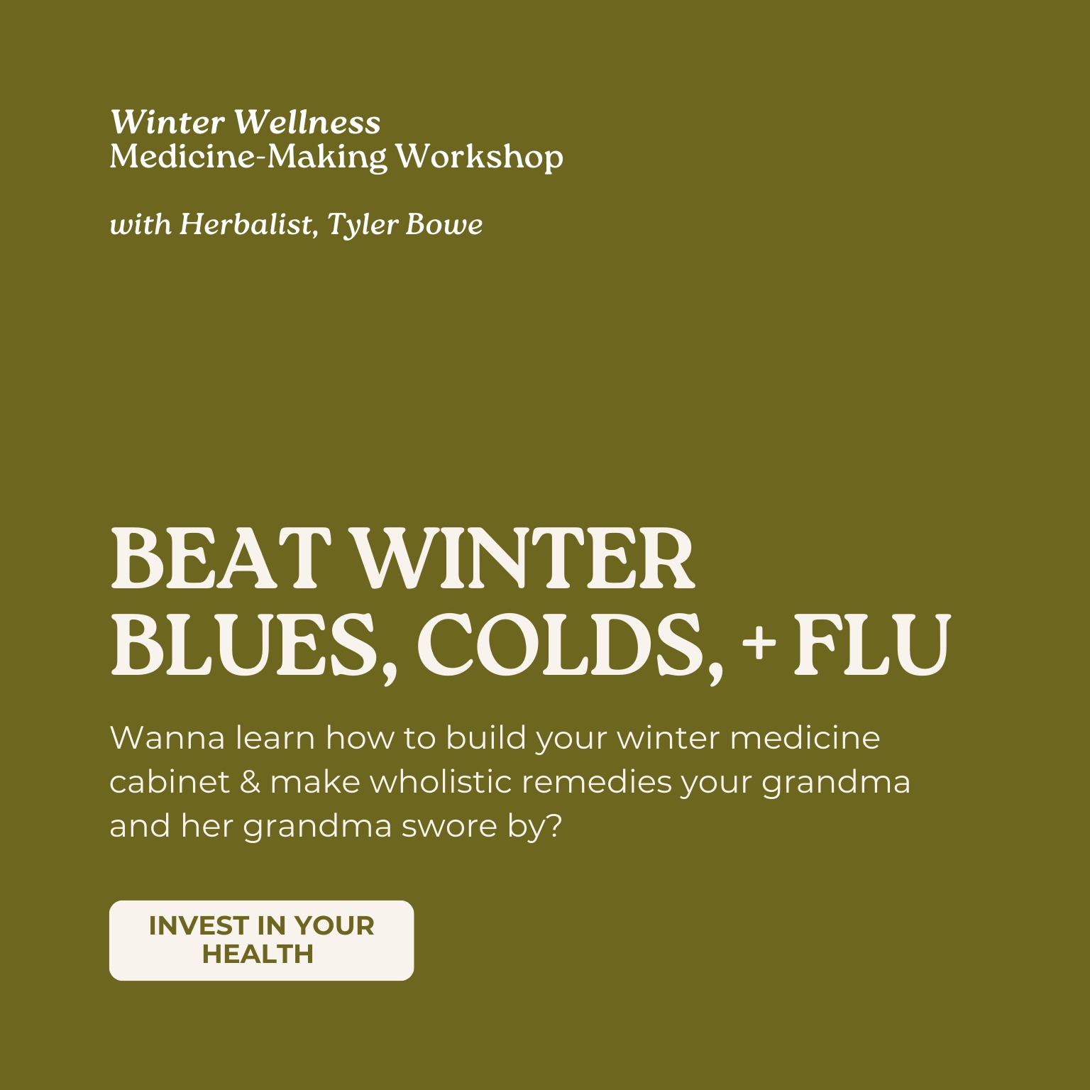 Winter Wellness Workshop thumbnail