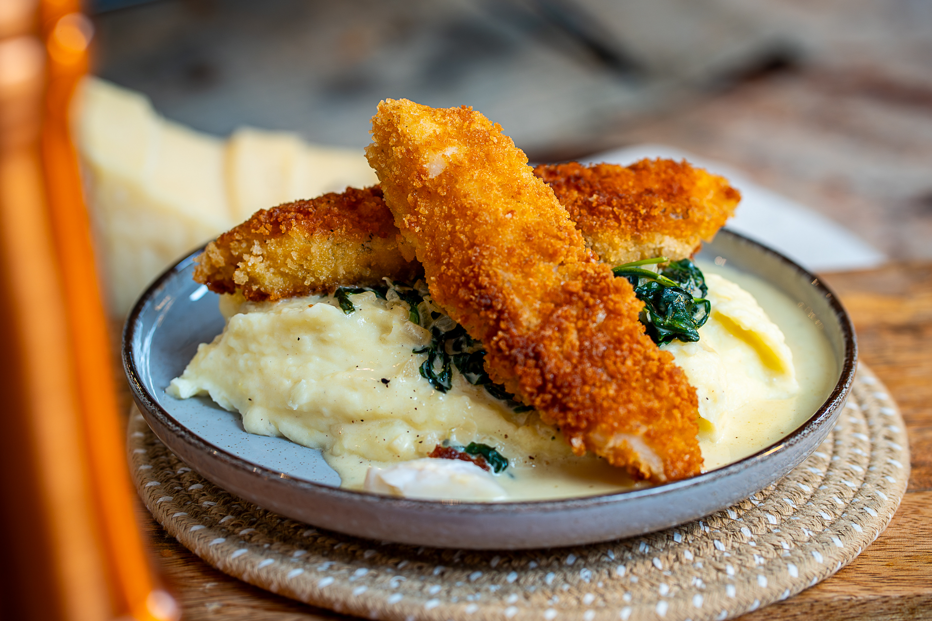 Fischstäbchen mit Spinatsoße und Kartoffelpüree - Unger´s Kitchen thumbnail