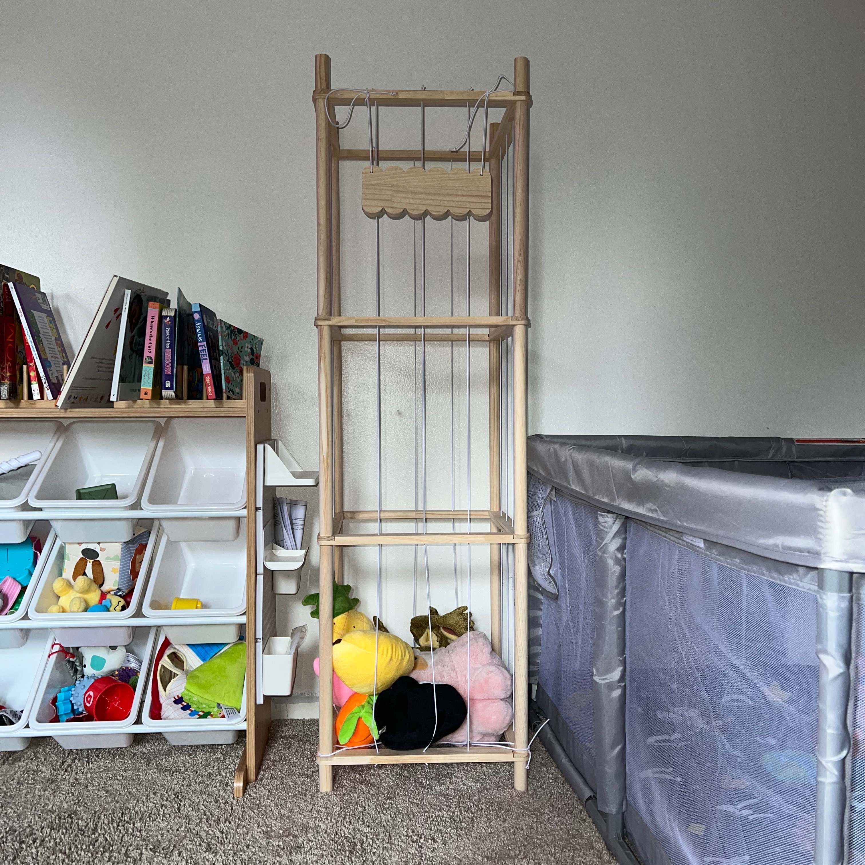 SpaceAid Stuff Animal Storage Organizer thumbnail