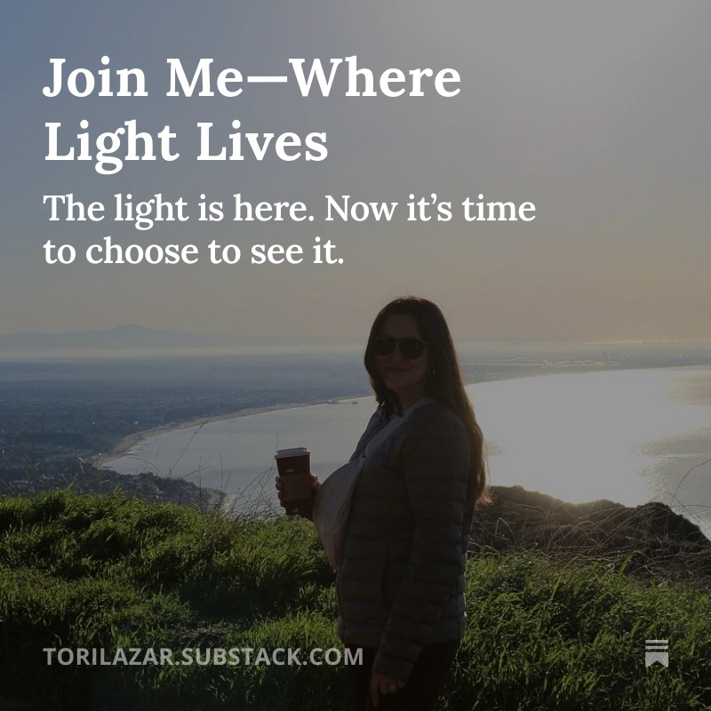 READ & SUBSCRIBE: Where Light Lives Substack thumbnail