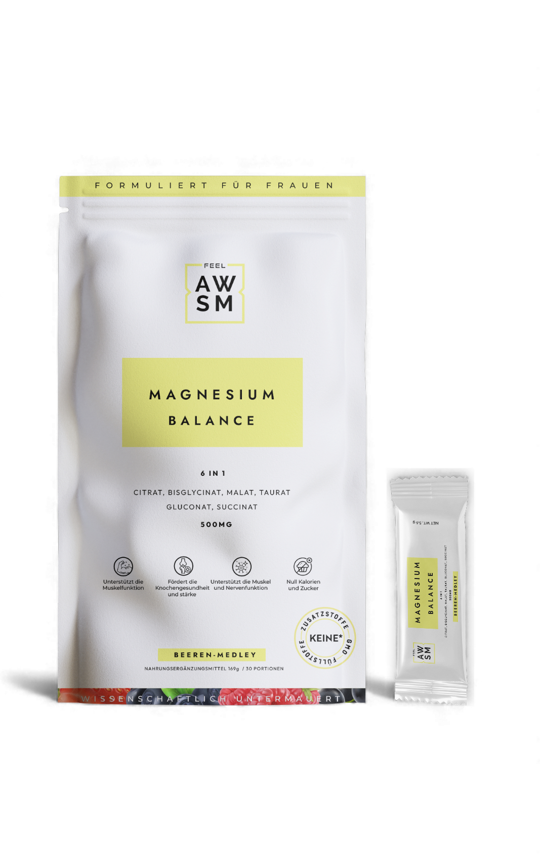 Magnesium Balance – Best Zero Sugar Supplement for Women thumbnail