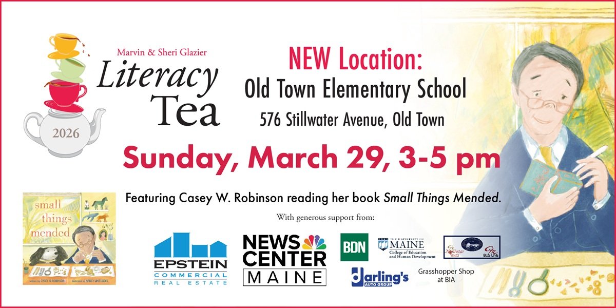The Marvin & Sheri Glazier Literacy Tea - Literacy Volunteers of Bangor thumbnail