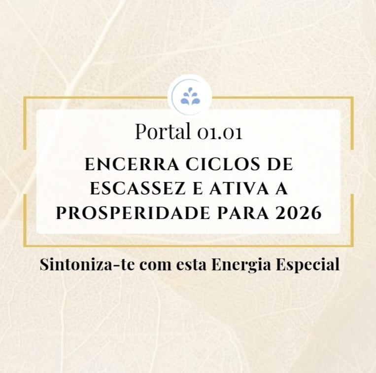 Portal 01/01: Encerra ciclos de escassez e Ativa a Prosperidade para 2026 | GRUPO OFFLINE | 💳 5,67€ x 3 ou 17€  thumbnail