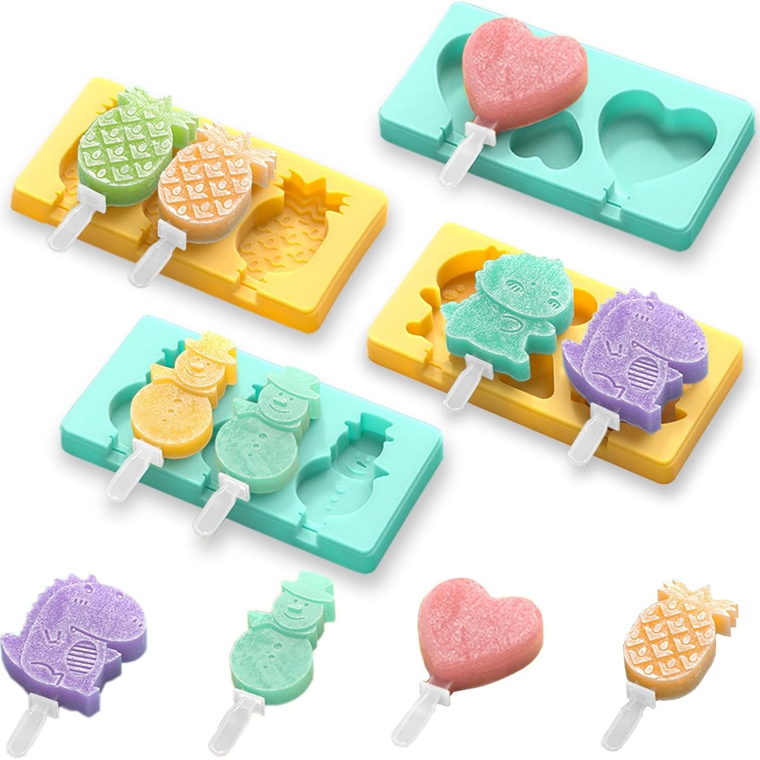 Kids Cartoon Popsicle Molds thumbnail