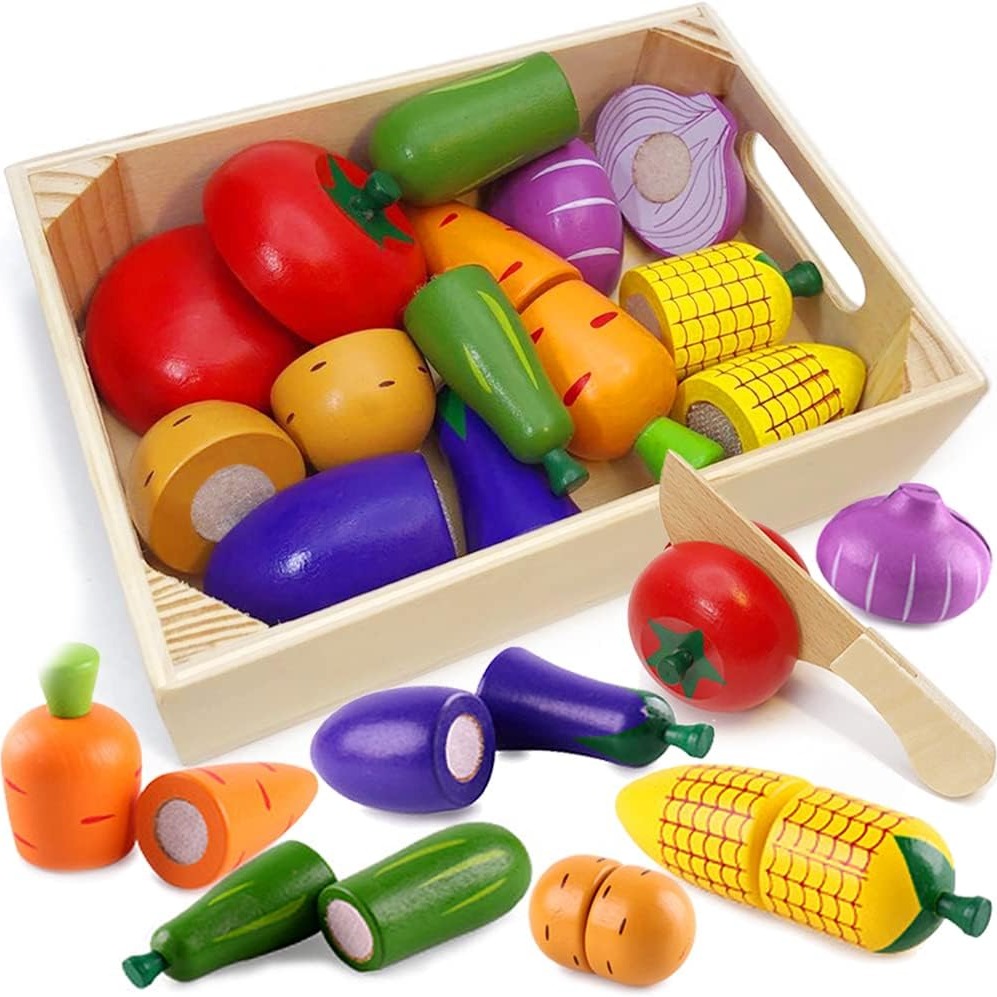 Fruits Vegetables Cutting Pretend Toy thumbnail