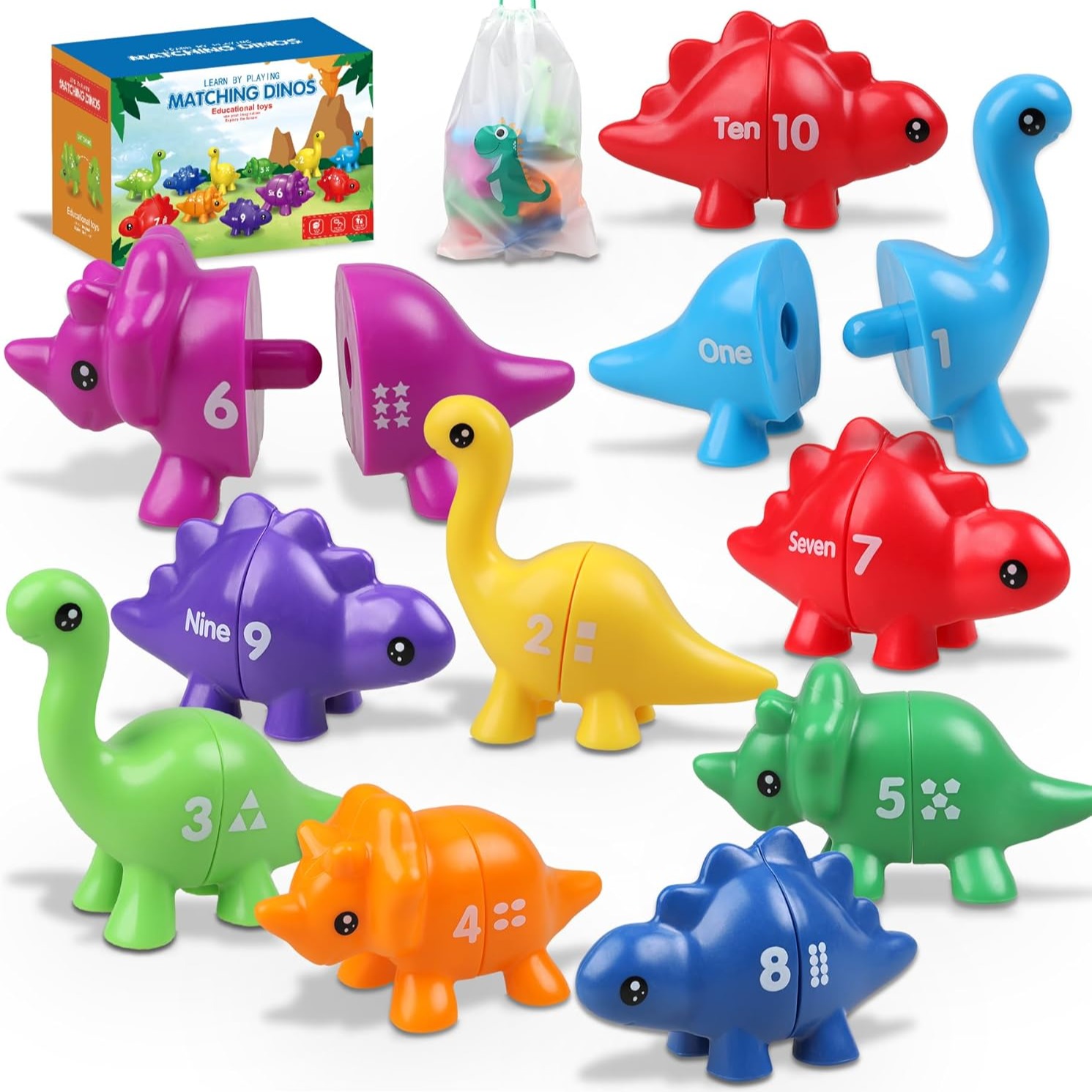 Dinosaur Montessori Toy thumbnail