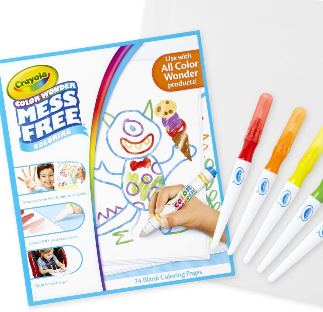 Crayola Color Wonder Paintbrush Pens & Paper  thumbnail