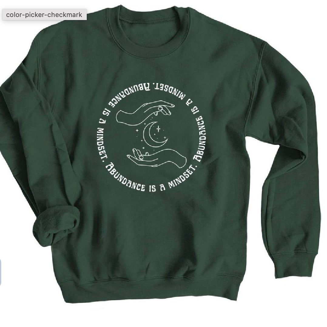 Abundance Is a Mindset Merch thumbnail