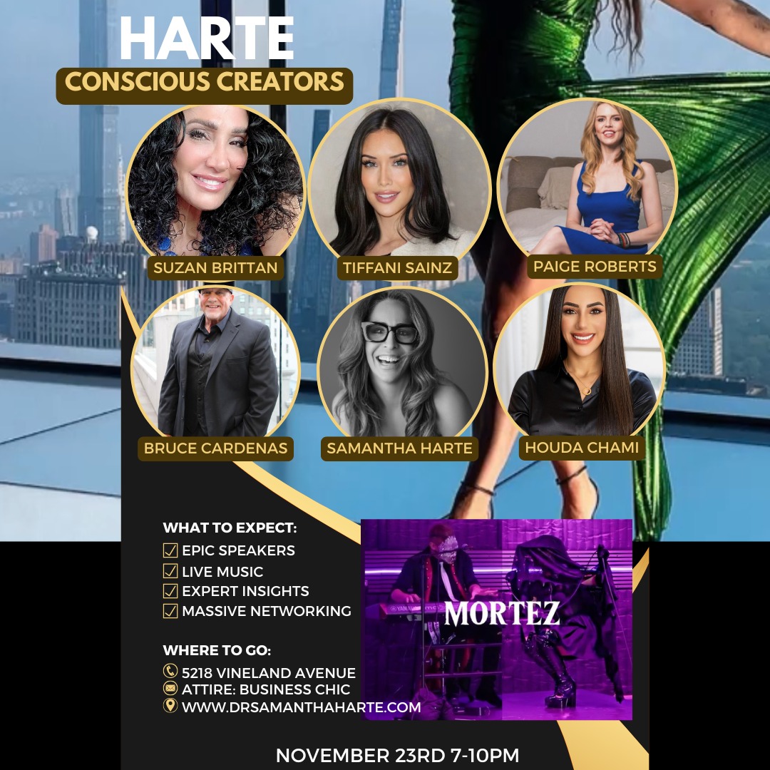 HARTE CONSCIOUS CREATORS: A One of a Kind Networking Event! thumbnail