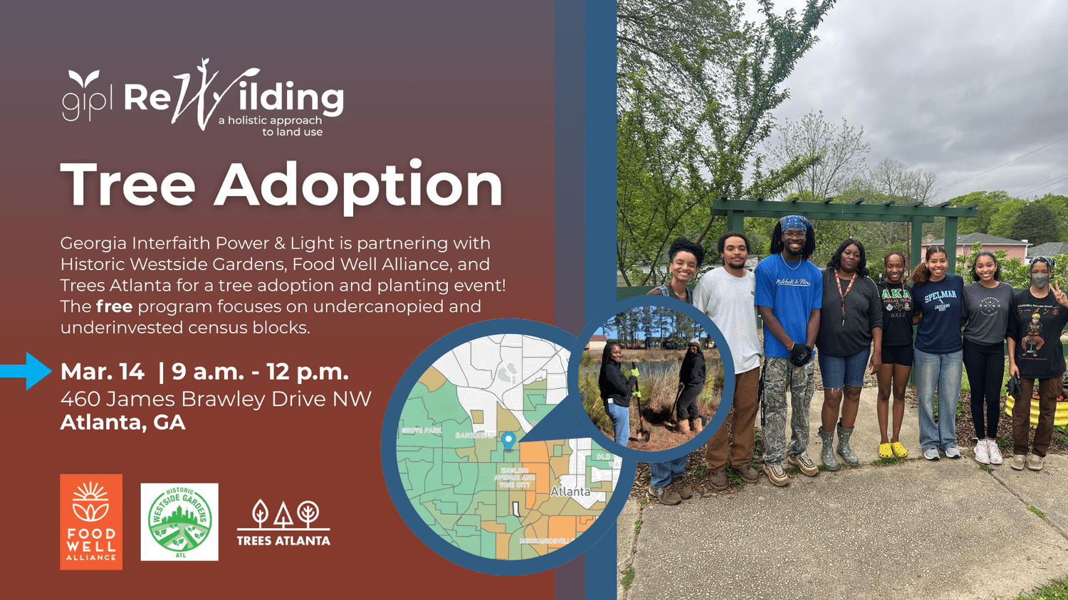 EVENT: Tree Adoption at Historic Westside Gardens  thumbnail