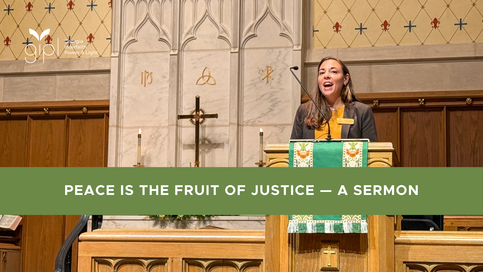 SERMON: Peace is the Fruit of Justice thumbnail
