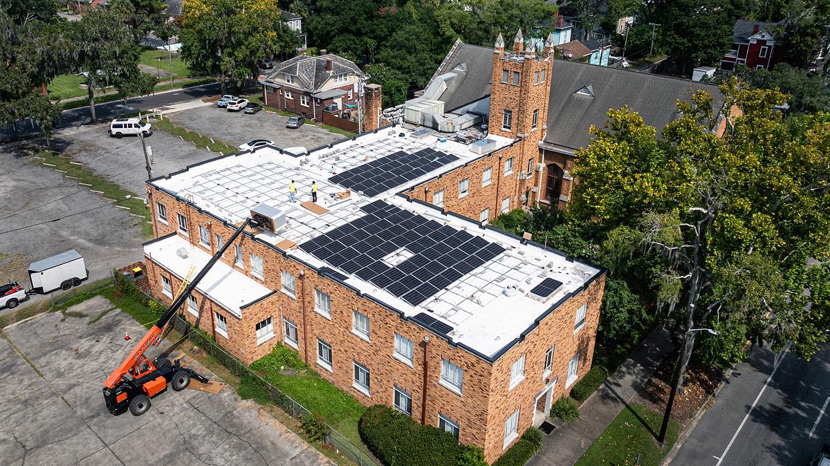 NEWS: Asbury Memorial Church gets one of last installations of a pilot project for Georgia Bright thumbnail