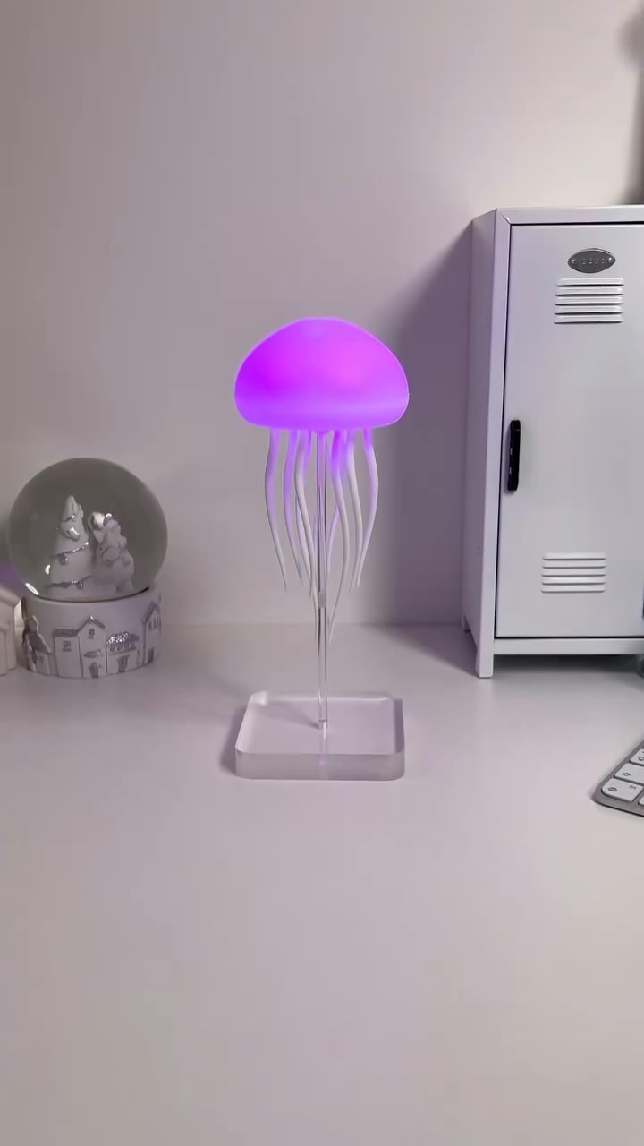 Comment for direct link 🔗 Or check the Link in bio Got this amazing Jellyfish Lamp from Amazon and I’m in love! 🪼✨ The c