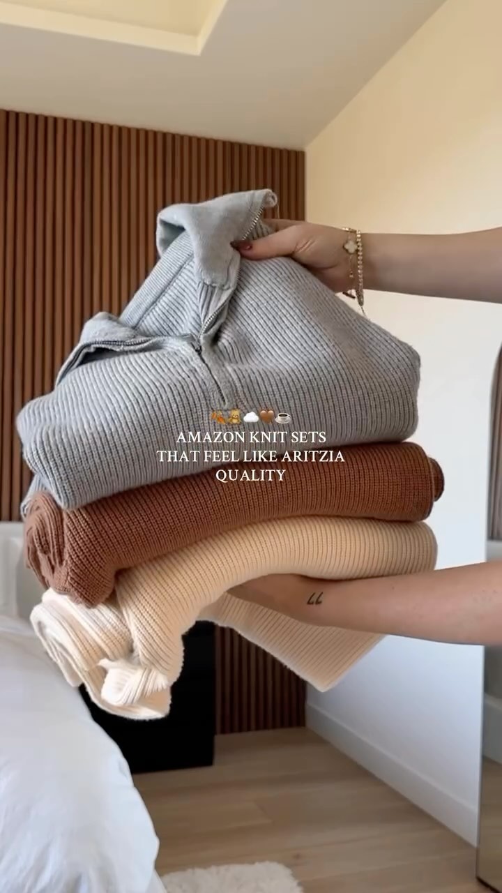 Women 2 Piece Lounge Sets 🤎
Stay cozy and chic with Amazon’s 2-piece lounge set! 😍 Perfect for lazy days or quick errand