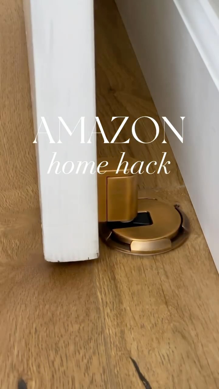 Just installed this sleek door stopper and it’s a game changer! No screws, windproof, and looks amazing! 🚪✨ 
Comment for