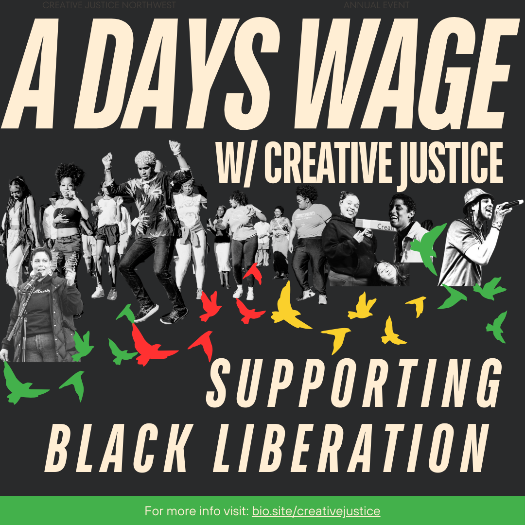 A Days Wage: Support Creative Justice this Juneteenth thumbnail