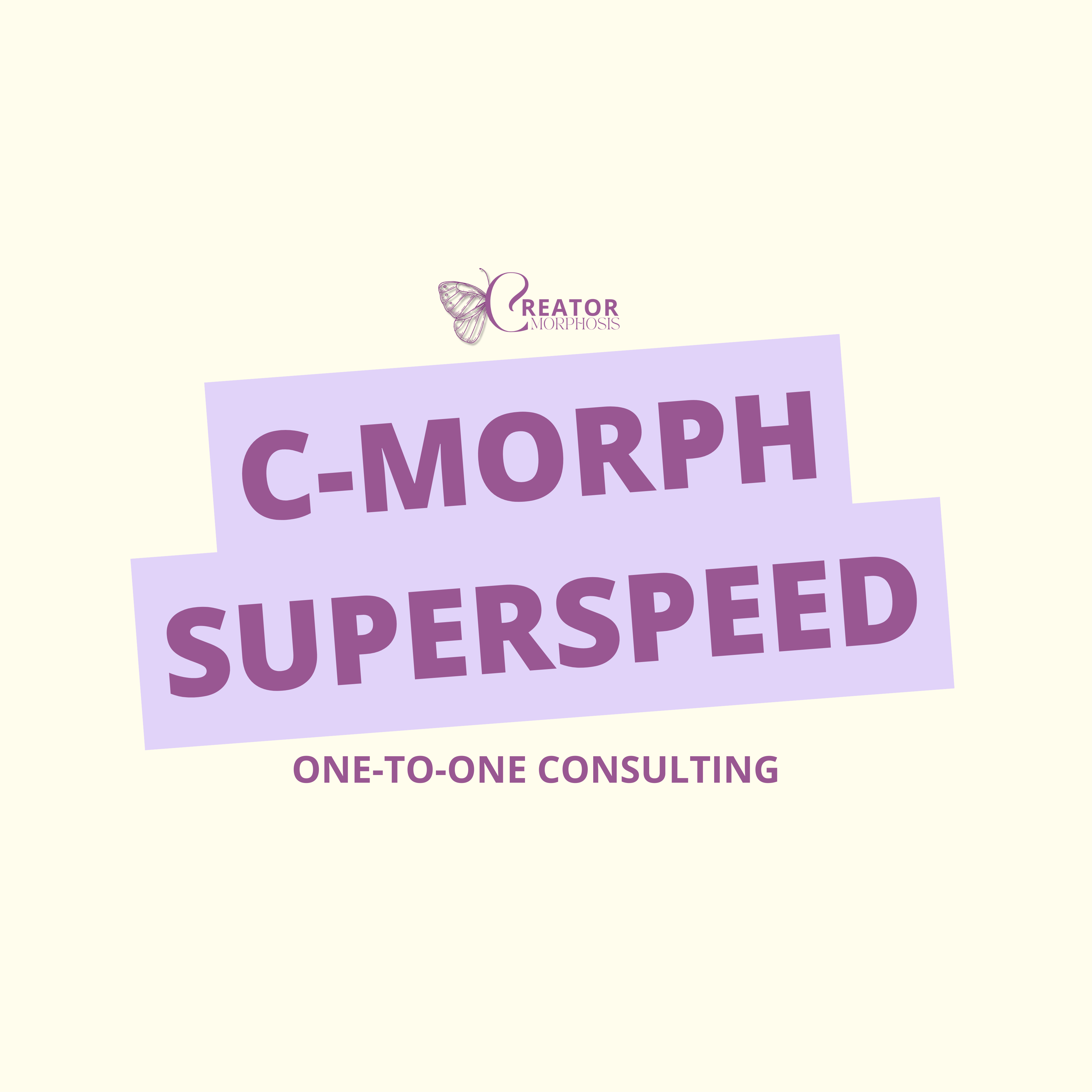 Book: C-Morph Superspeed Monthly 1-to-1 thumbnail