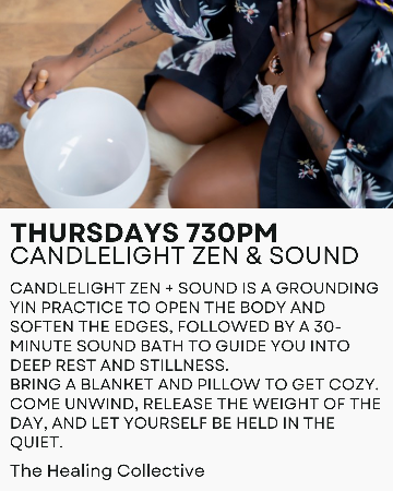 Candlelight Zen & Sound - Thursdays 730pm thumbnail