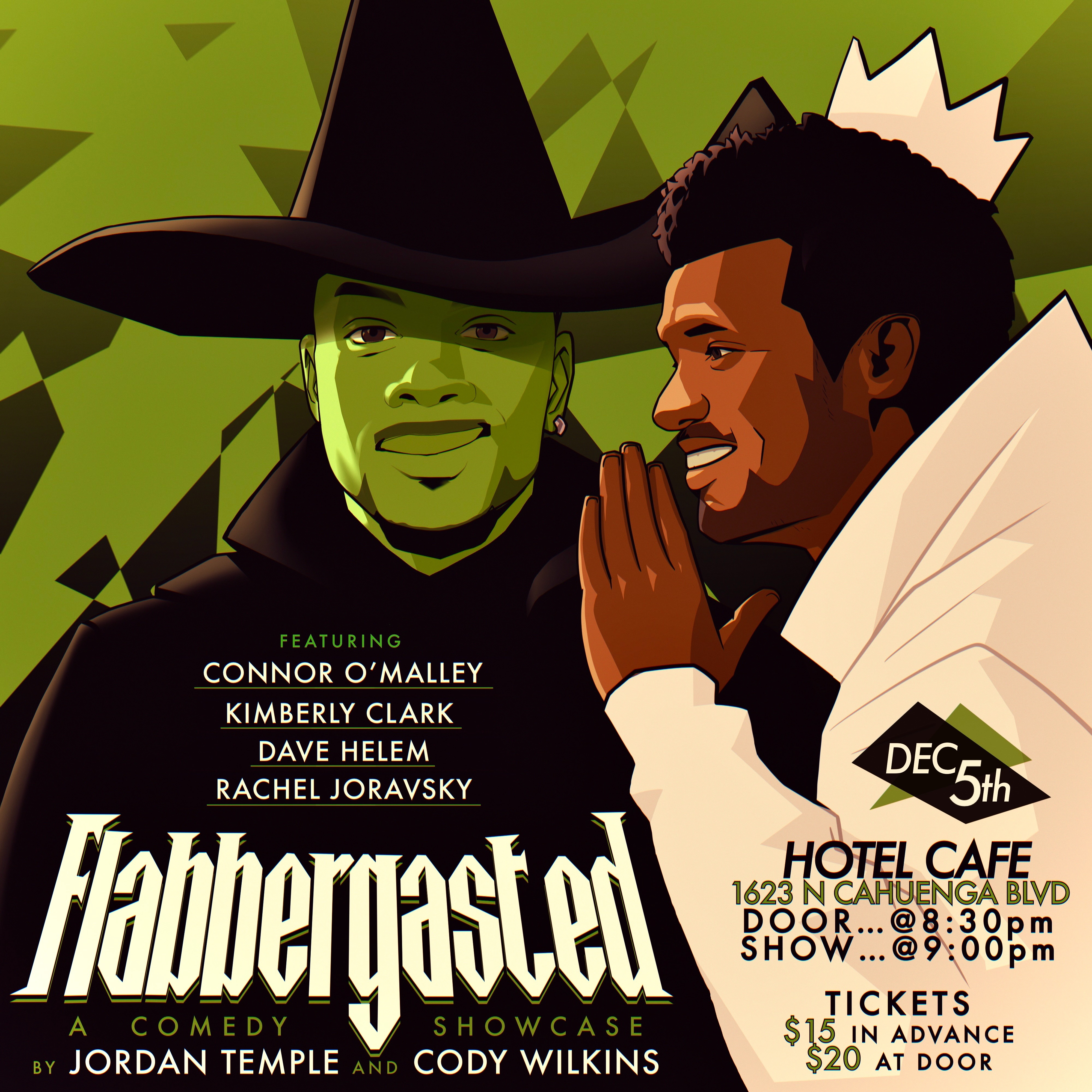 FLABBERGASTED MONTHLY COMEDY SHOW – Hotel Cafe thumbnail
