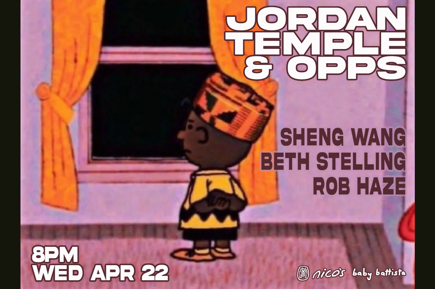 LIVE COMEDY SHOW 4/22 thumbnail