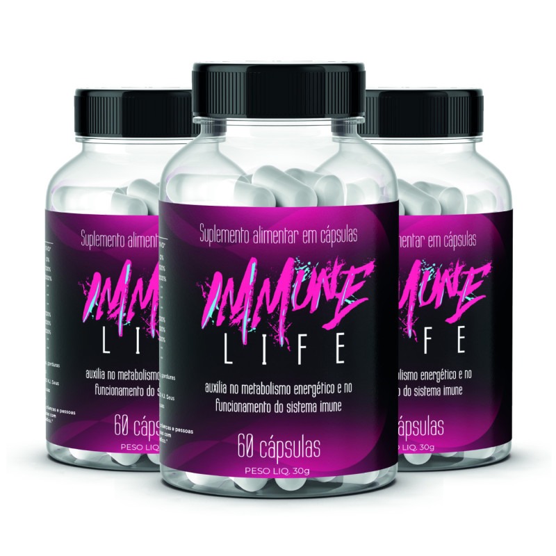 Kit 3 Imunne Life 90 Dias  thumbnail
