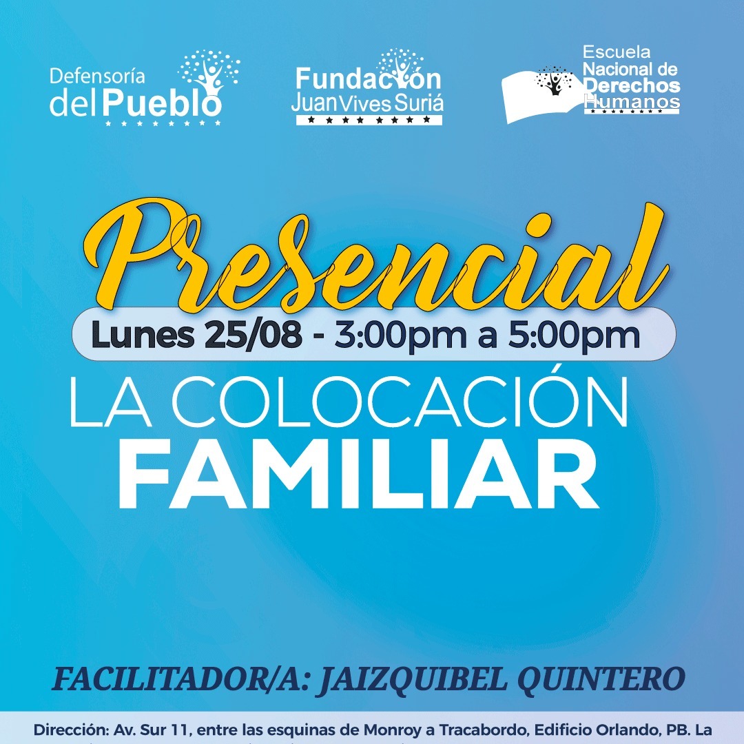 25 de agosto - La Colocación Familiar thumbnail