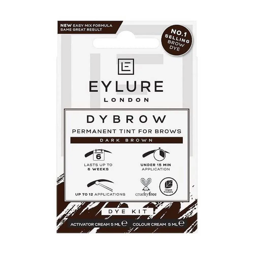 4.44.4 out of 5 stars(55,134)  Eylure Dybrow Permanent Tint for Brows Dye Kit Dark Brown  Amazon's Choice  20K+ bought&nbsp;in past month thumbnail