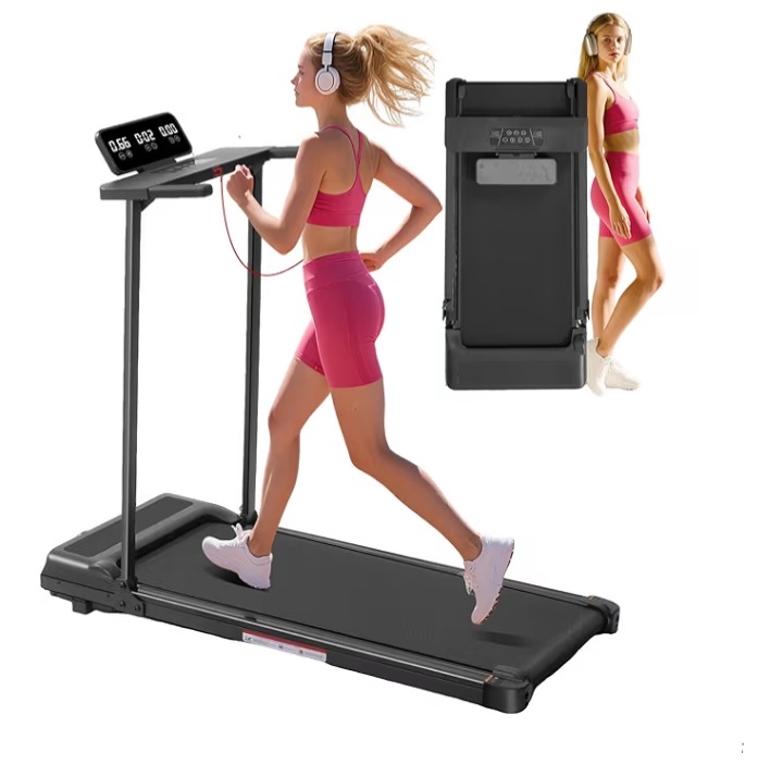 Amazon.com : Walking Pad Treadmill with Handle Bar, Compact Portable Treadmills for Home Small, Electric Walking Pads with Handles, 3.5HP Quiet and LED Display, 400 LBS Capacity : Sports & Outdoors thumbnail