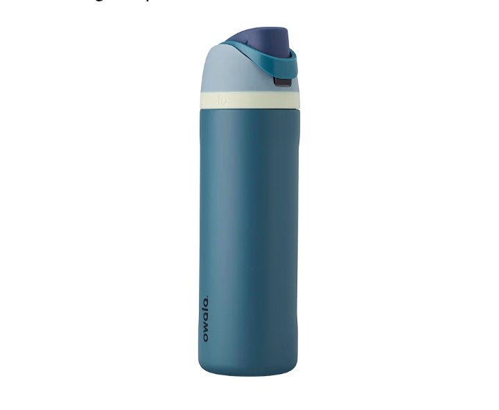Amazon.com: Owala FreeSip Insulated Stainless Steel Water Bottle with Straw, BPA-Free Sports Water Bottle, Great for Travel, 24 Oz, Denim : Sports & Outdoors thumbnail