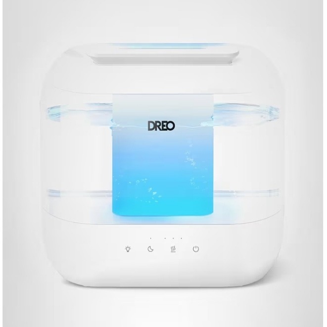 Amazon.com: DREO Humidifiers for Bedroom, 4L Top Fill for Large Room, 36H Runtime, 28 dB Quiet Supersized Cool Mist Air Humidifier for Baby Nursery, Plants, Indoor, Night Light, Easy to Clean & Fill, White : Home & Kitchen thumbnail