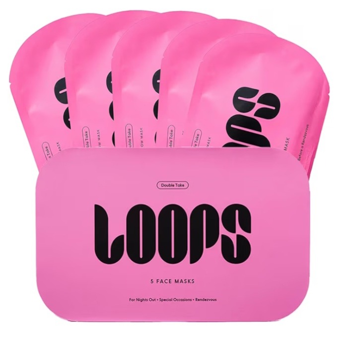 4.84.8 out of 5 stars(611)  LOOPS DOUBLE TAKE - Glow Hydrogel Face Masks - Calms and Soothes Skin - Refine Pores and Smooth for a Flawless Face - Hydrating Skin Mask Face Mask Leaves You Refreshed and Loumonus, 5pc  Amazon's Choice  400+ bought&nbsp;in past month thumbnail