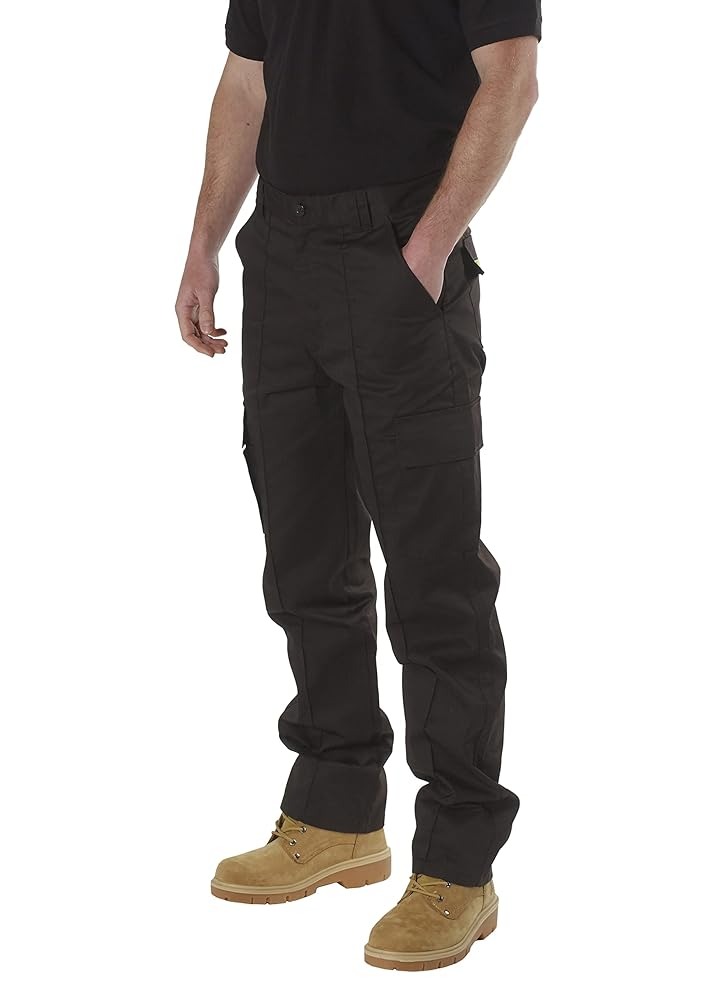 4.34.3 out of 5 stars(19,219)  SITE KING Mens Cargo Combat Work Trousers Sizes 28 to 56 with Button & Zip Fly  Amazon's Choice thumbnail
