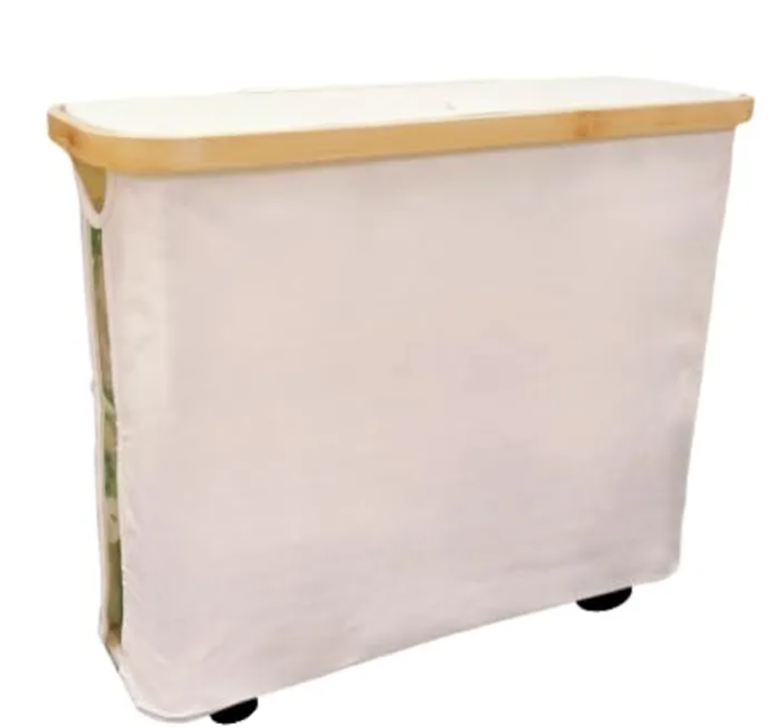 Amazon.com: Toilet Paper Storage Basket with Lid, Large Capacity for 12 Rolls, Stackable and Foldable Freestanding Paper Towel Holder - Space Saving Modern Beige Design : Home & Kitchen thumbnail