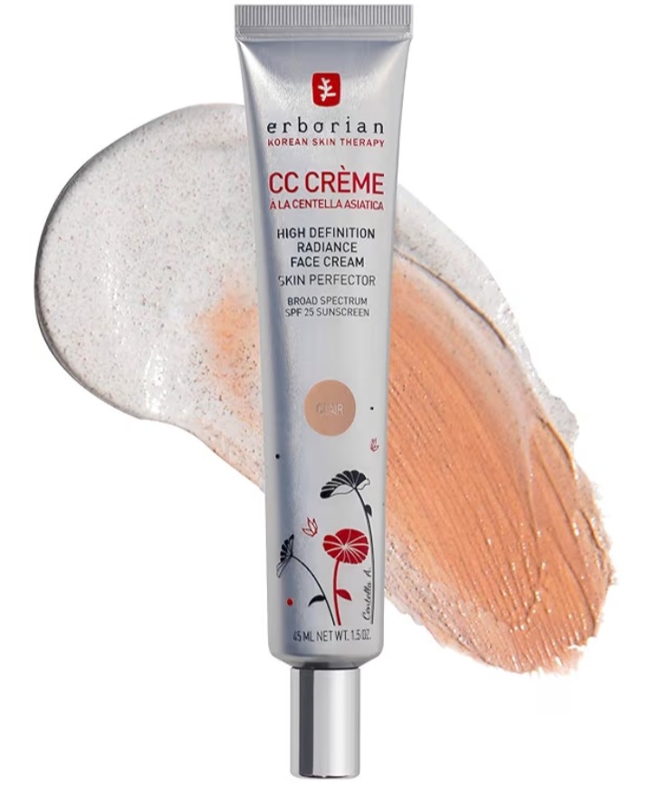 Erborian CC Cream Color Correcting SPF 25, Tone-Evening Korean Skincare Makeup Hybrid, Moisturizes, Lightweight, Blurs Skin, Natural, Luminous Finish  4.54.5 out of 5 stars(4,422) thumbnail