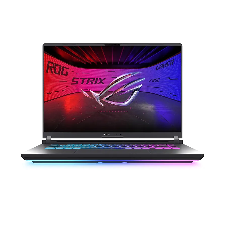 Amazon.com: ASUS ROG Strix G16 (2025) Gaming Laptop, 16” FHD+ 16:10 165Hz/3ms Display, NVIDIA® GeForce RTX™ 5060 Laptop GPU, Intel® Core™ i7 Processor 14650HX, 16GB DDR5, 1TB Gen 4 SSD, Wi-Fi 7, Windows 11 Home : Electronics thumbnail