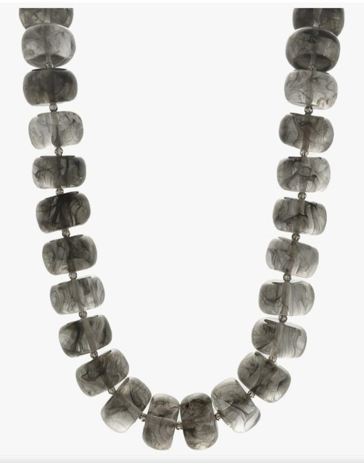 Amazon.com: PanLuca Miniature Semi-Precious Stone & Oversized Multi-Color Resin Bead Statement Necklace - 17"+3" Extender Chain Chunky Eye-Catching Beads | Bold Fashion Jewelry Gift for Women : Clothing, Shoes & Jewelry thumbnail