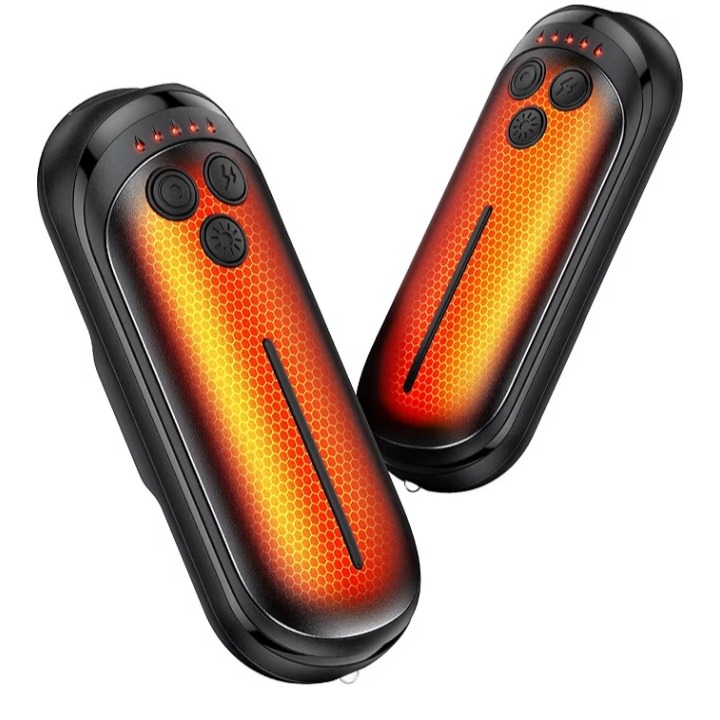 Amazon.com: DeeKom Rechargeable Hand Warmers 2 Pack, 6000mAh Electric Hand Warmer Rechargeable, 2 in 1 Portable Hand Warmers with AI Smart Chips, Outdoor, Hunting, Camping for Family for Christmas : Sports & Outdoors thumbnail