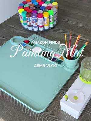 Painting art mat for the best holiday crafts 🎨🖌️❤️ #amazonbestseller #paintingmat #2024bestseller #asmrvlog #asmrvideo #