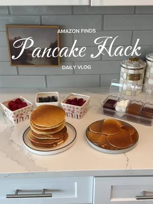 Nothing like a pancake breakfast 🥞🕊️ #pancakes #pancakesrecipe #breakfast #breakfastideas #amazonfinds #amazonmusthaves 