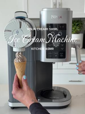 Soft serve ice cream machine set up and restock🍦ninja creami swirl #ninjacreami #ninjacreamiproteinicecream #ninjacreami