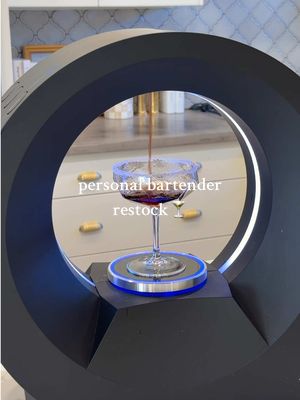 Restocking my personal bartender 🍸@Barsys Cocktails that’s 35 off right now for Black Friday 🖤 #cocktailmachine #restock