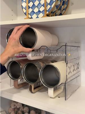 Zero regret kitchen organization with my favorite Amazon best sellers ✨#kitchenorganization #amazonkitchenfinds #amazonf
