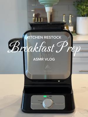 Make breakfast with me 🧇❤️ #kitchenprep #kitchenasmr #kitchenrestock #cookingasmr #wafflemaker #asmrfood #kitchenasmr #h