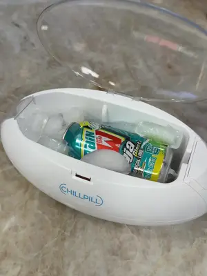 Best new gadget that instantly makes your drink cold 🧊🥶 #drinkcooler #amazonkitchengadget #summeressentials #colddrink #