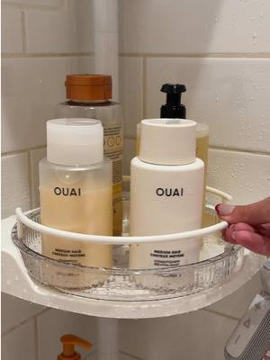 Organizing my shower with my new shelves 🚿 #bathroomorganization #showerorganization #bathroomfinds #showerideas #amazon