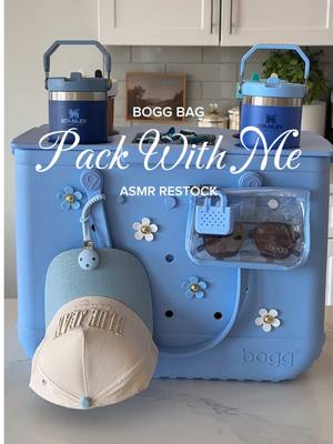 Weekend Bogg Bag Restock 💙🦋🩵 #boggbag #boggbags #boggbagaccessories #amazonfinds2025 #bagrestock #packwithme #weekendbag