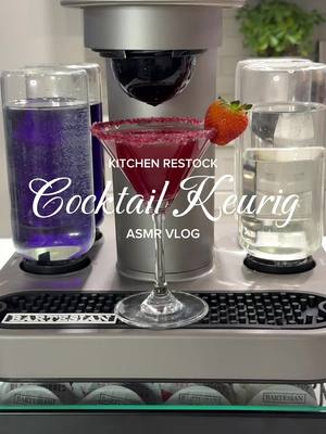 Adult Keurig Drink Machine Restock 🍸 #adultkeurig #cocktailmachine #bartesian #bartesiandrinks #amazonfinds #restockasmr